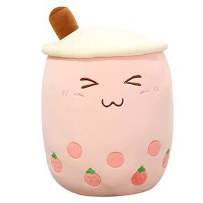 Almofada de pelúcia KEDE Cartoon Bubble Tea Cup Boba Tea Cup Toy