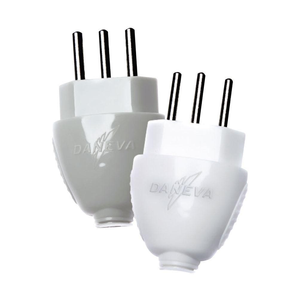 Plugue Desmontavel Daneva 2p+t Ate 10a diversa Ref1591