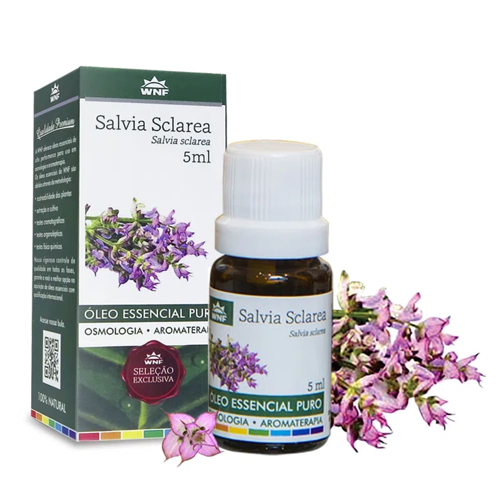 Óleo Essencial Salvia Sclarea WNF 5ml