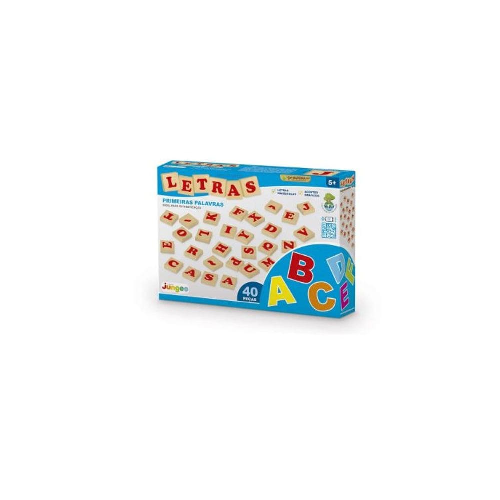 Jogo Educativo Letras - 40 peças