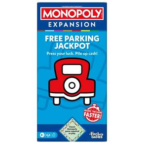 Jogo de tabuleiro Monopoly Free Parking Jackpot Expansion