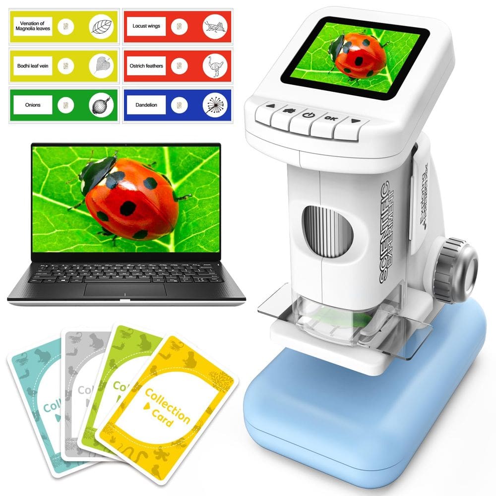 Microscópio Tozuoup 1200X Edição de Bolso Portable com foto e vídeo