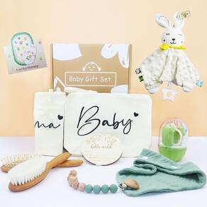 Conjunto de presentes DCIDBEI Baby Essentials Gender Neutral, 10 pacotes