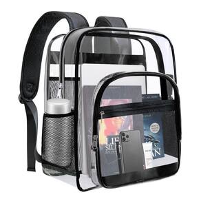 Mochila transparente SDFGHG Shape resistente Heavy Duty Large Clear