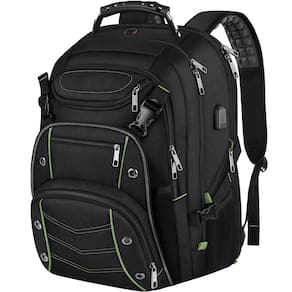 Mochila para laptop VECKUSON 55L para homens e mulheres de 18,4 polegadas