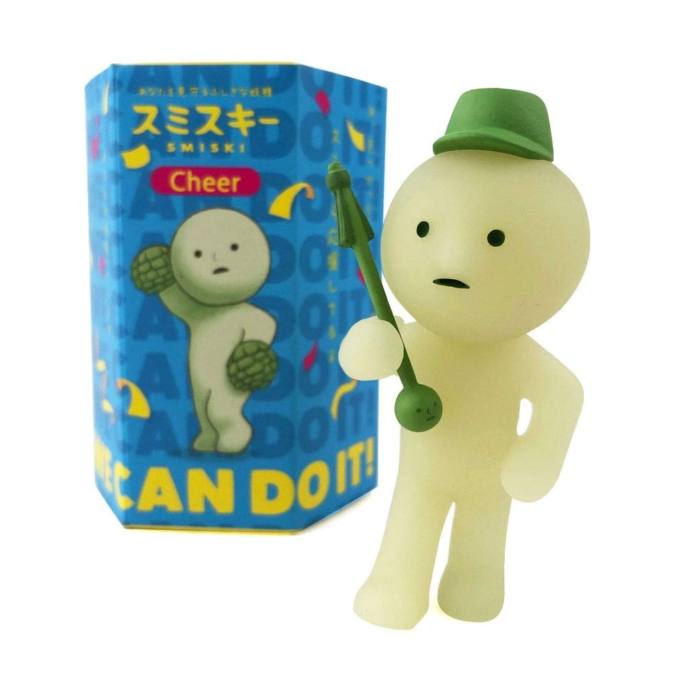 Boneco Smiski Glow in The Dark Cheer Series, pacote com 1