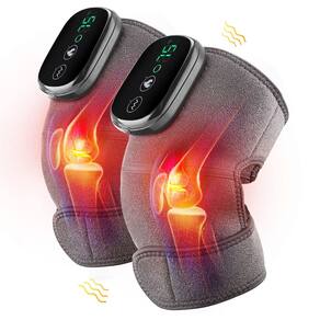 Massageador de joelho aquecido, almofadas de aquecimento de ombro, elbow Brace 3 em 1 MOAJAZA