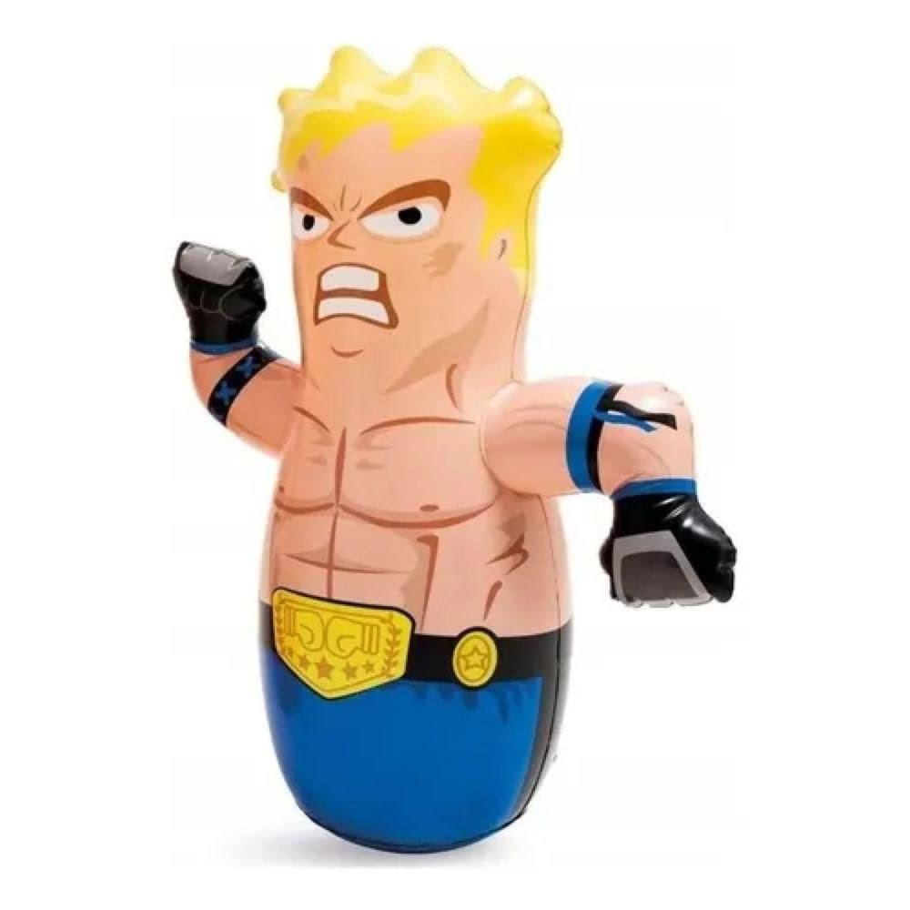 Boneco Teimoso Inflável Combate Amarelo 44672NP - Intex