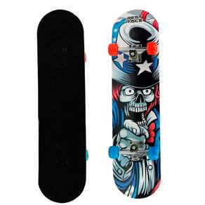Skate Radical Infantil com Kit Proteção 60kg Cor diversa R3106 - BBR Toys