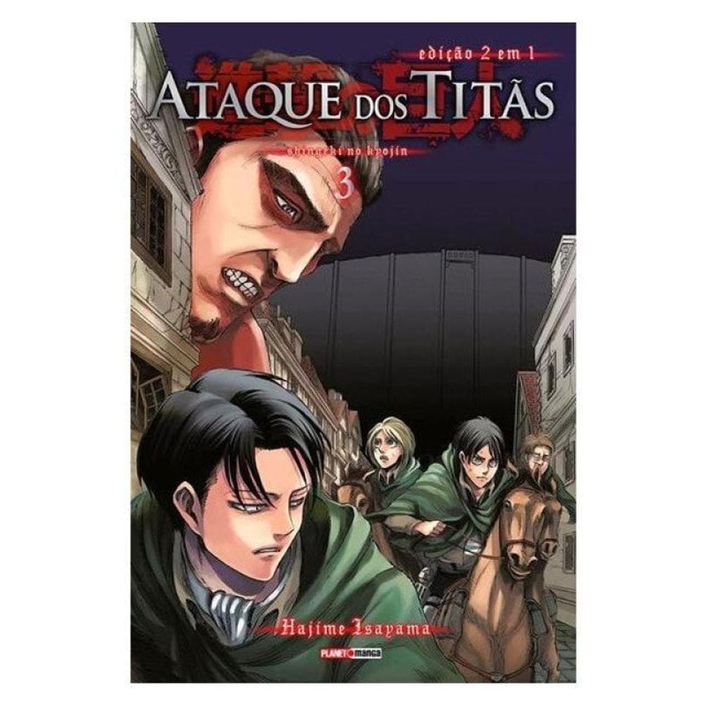 Ataque Dos Titãs (2 Em 1) Vol. 03