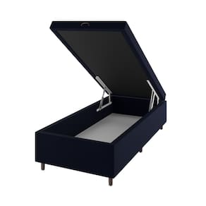 Base Box Bau Solteiro Cairo (43X96x203cm) Turkey Azul - Casa Giulia