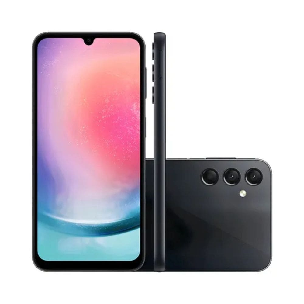Usado: Samsung A24 128 GB Preto - Regular