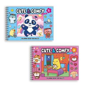 Combo Cute & Comfy Super - Kit Com 2 Livros - Capa Dura Holográfica
