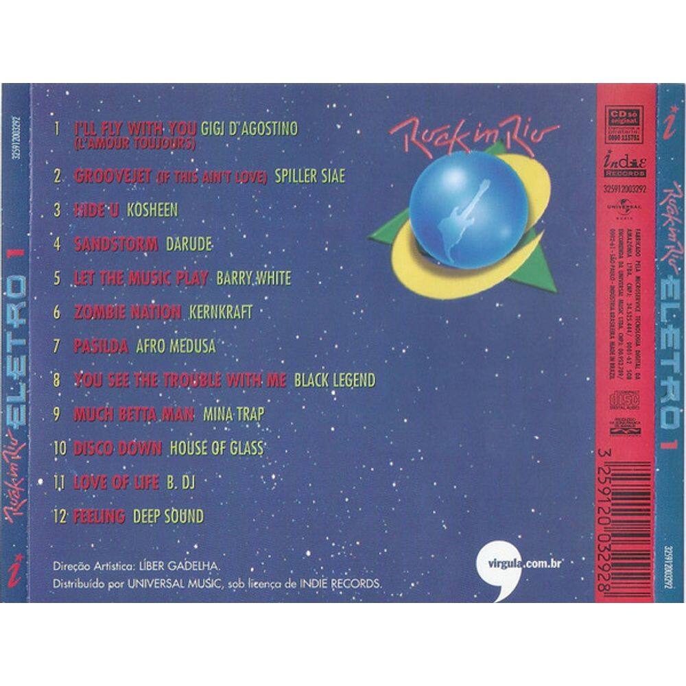CD Rock In Rio Eletro - Fly | Casas Bahia