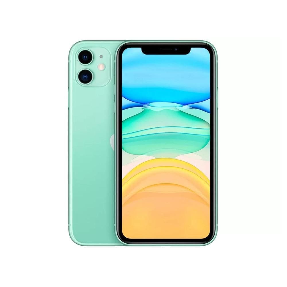 Usado: Iphone 11 128 GB Verde - Muito Bom