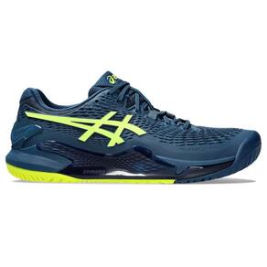 Tênis Asics Gel Resolution 9 Masculino - Marinho+Amarelo
