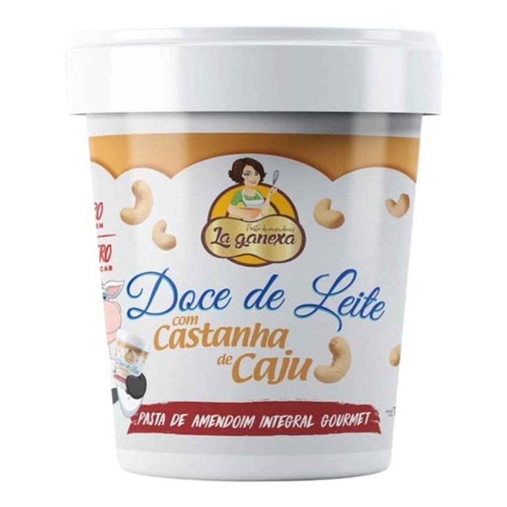 Pasta de Amendoim Integral (1000g) La Ganexa