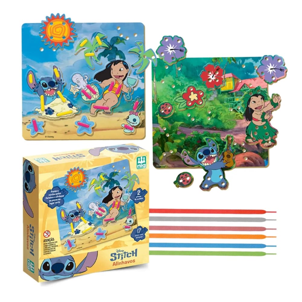 Brinquedo Alinhavos Stitch - Nig