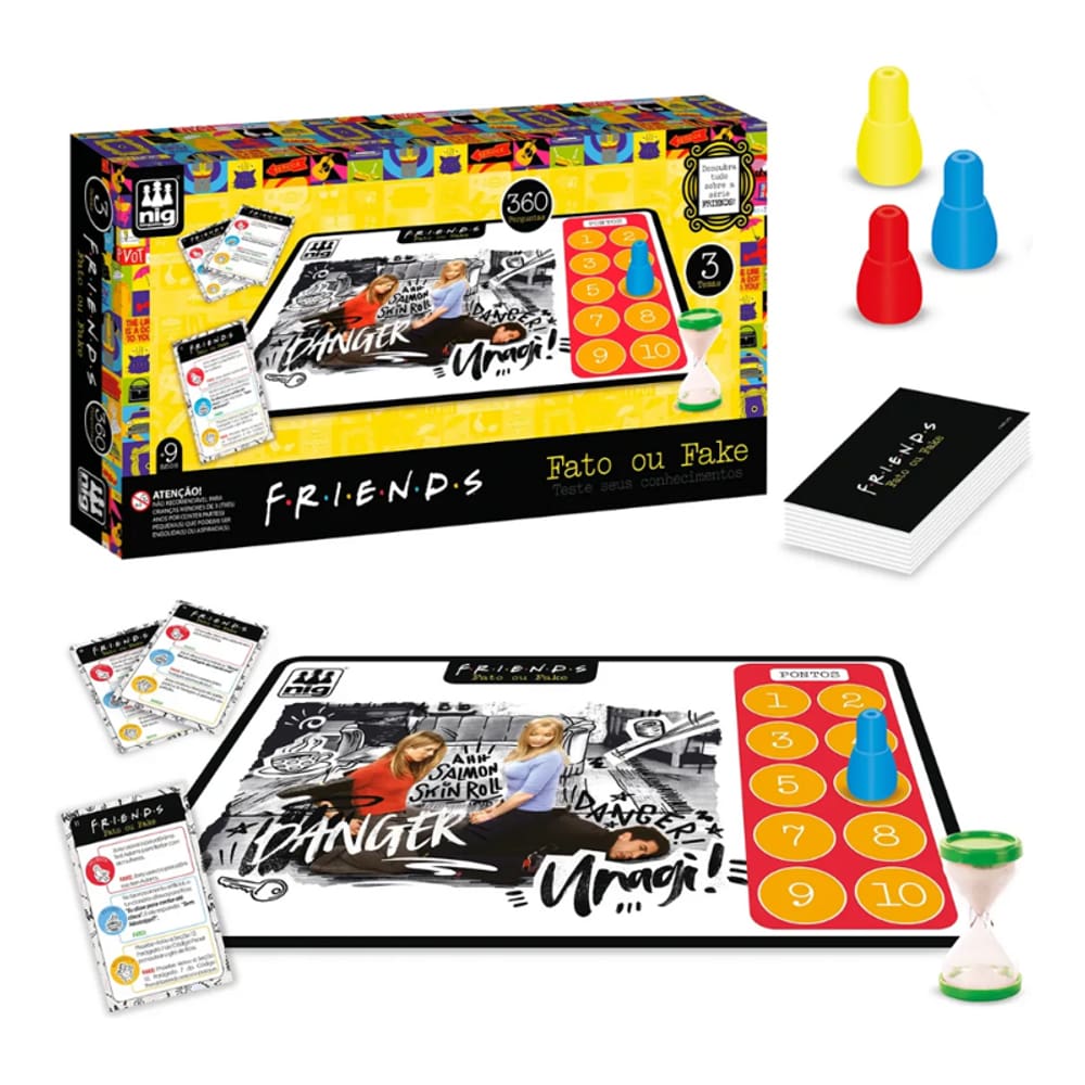 Jogo Fato ou Fake Friends - Nig