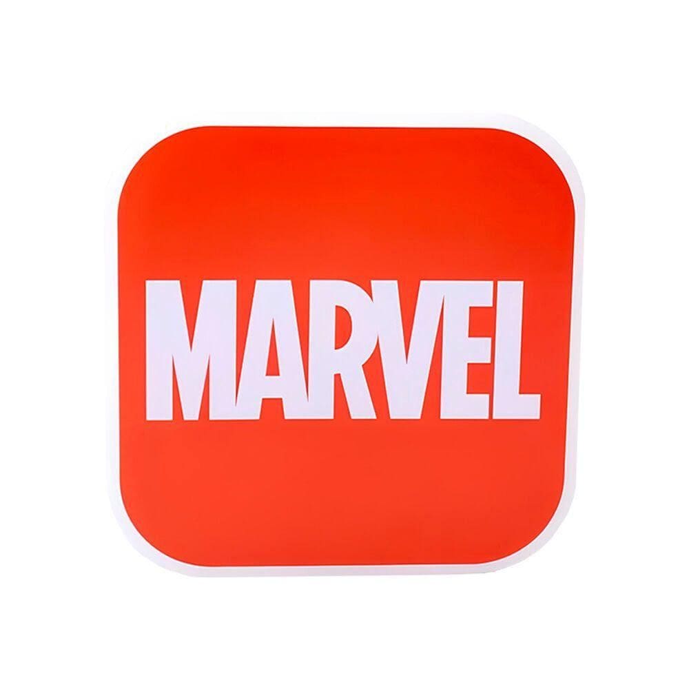 Luminária Box Marvel Vermelha: Estilo E Aventura Para A Decoração De Fãs De Super-heróis
