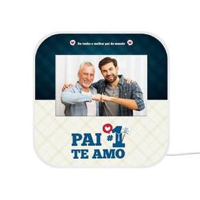 Luminária Personalizada Com Porta-retrato: Homenagem Ao Melhor Pai Do Mundo