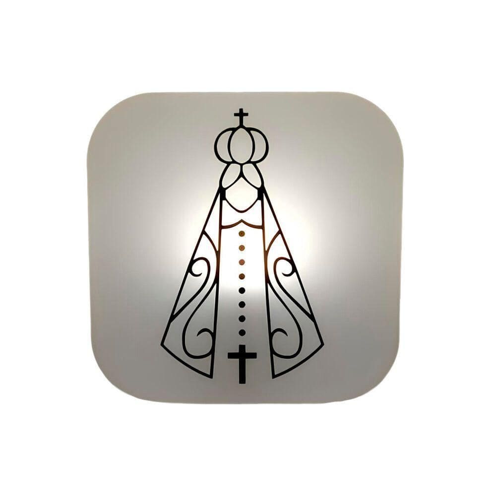 Luminária Elegante Nossa Senhora: Iluminação Sagrada Com Estilo E Sofisticação