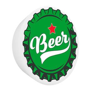 Arandela Luminária De Parede Em Design De Tampinha De Cerveja Para Bar - Bivolt