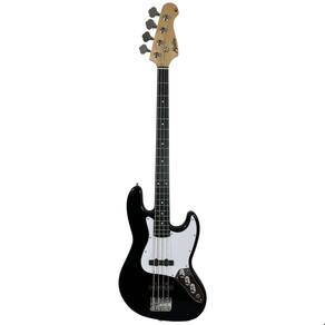 Contra Baixo Elétrico Jazz Bass 4 Cordas Passivo Preto