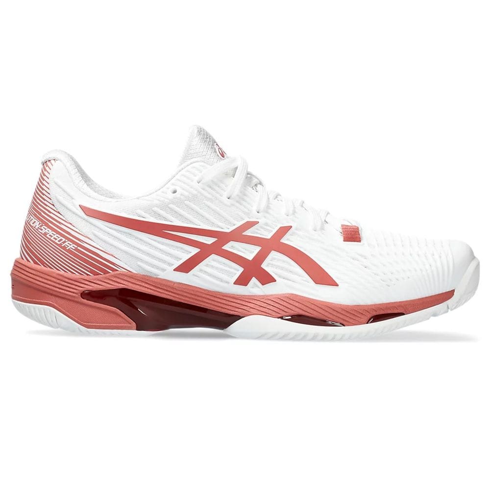 Tênis Asics Solution Speed Ff 2 Feminino - Branco+Rosa