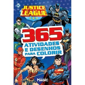 Liga Da Justiça 365 Atividades E Desenhos Para Colorir