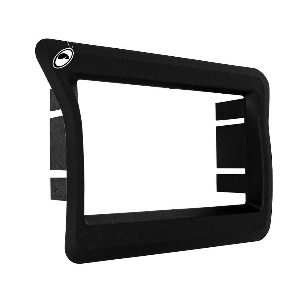 Moldura De Painel 2 Din Renault Master 2010 à 2019 Preto