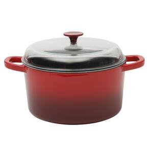 Forno holandês Crock-Pot Artisan 7L de ferro fundido com tampa de borasilicato