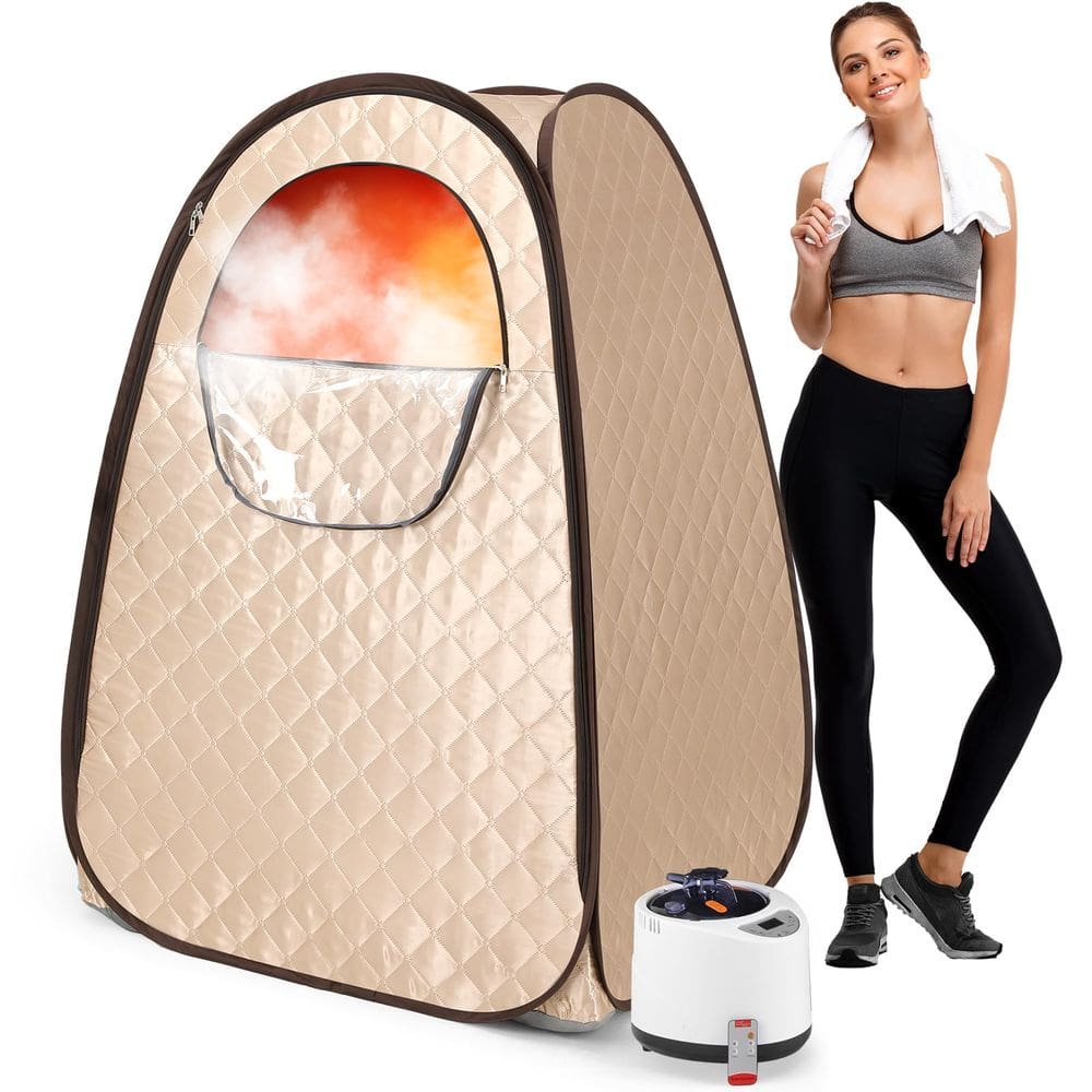 Sauna portátil Steupoek atualizada com gerador de vapor de 2,6 L 1000 W