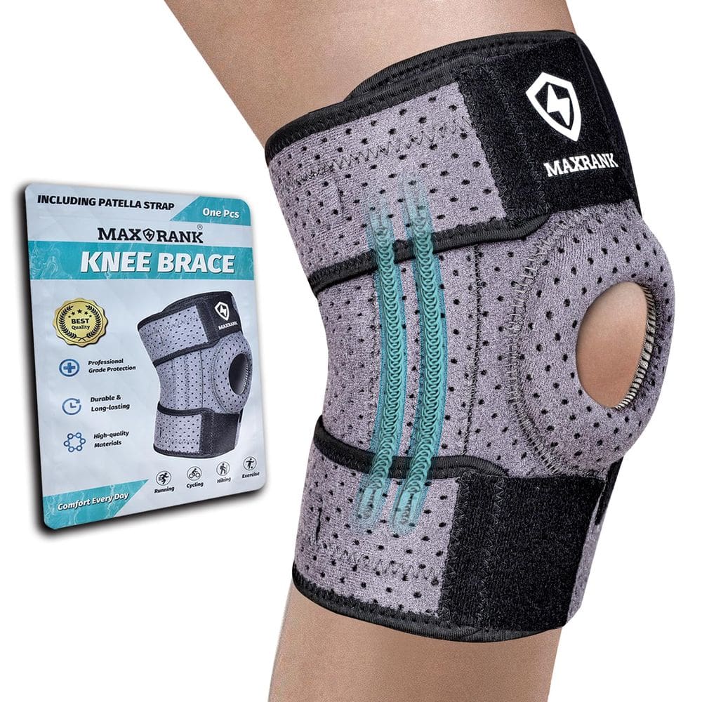 Joelheira MAXRANK Ajustável para Joelhos Masculina e Feminina