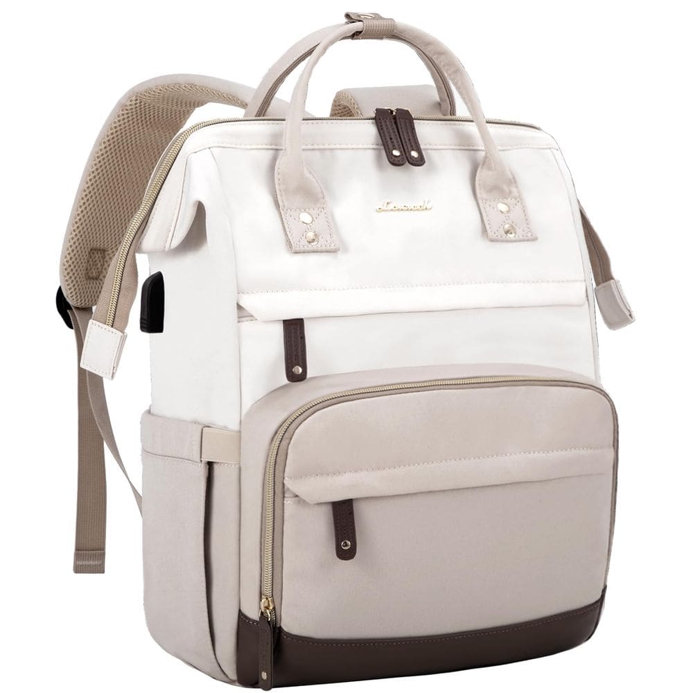 Mochila LOVEVOOK para laptop de 17 polegadas à prova d`água para mulheres