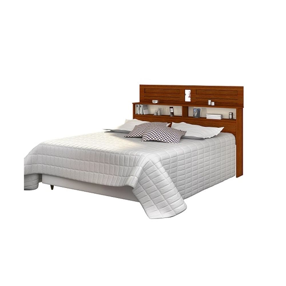 Cabeceira Florença Casal 1.40 Cinamomo/Off White – Vitamov