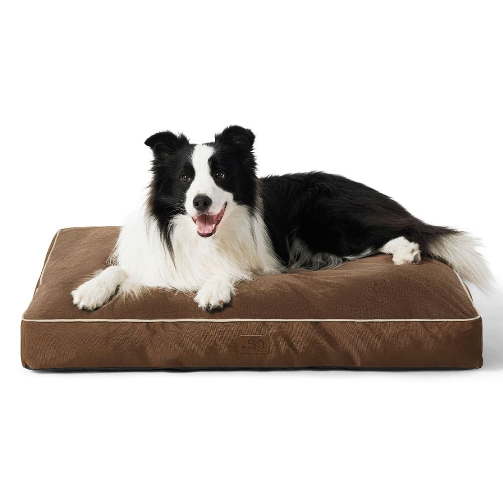 Cama de cachorro Bedsure impermeável para cães grandes 36x27x10cm