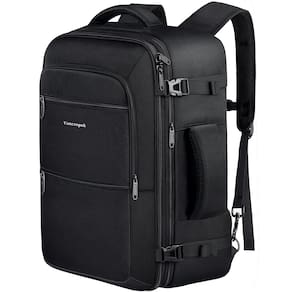 Mochila Carry On Vancropak 35L para viagens de avião preta