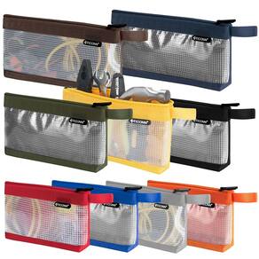 Bolsa de ferramentas TICONN 1680D em tecido Oxford com zíper 9PK Combo