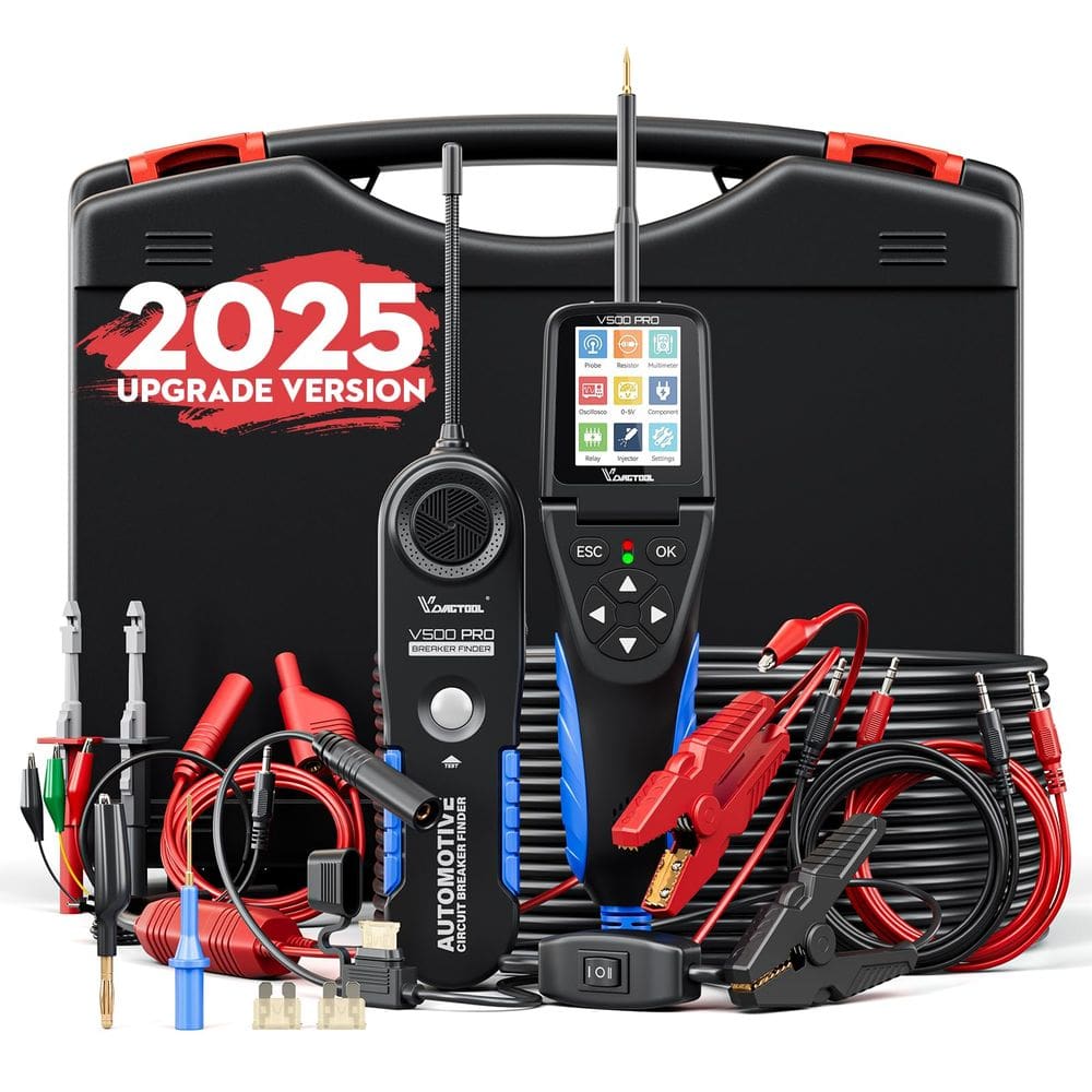 Testador de sonda de circuito de potência automotiva VDIAGTOOL V500 Pro