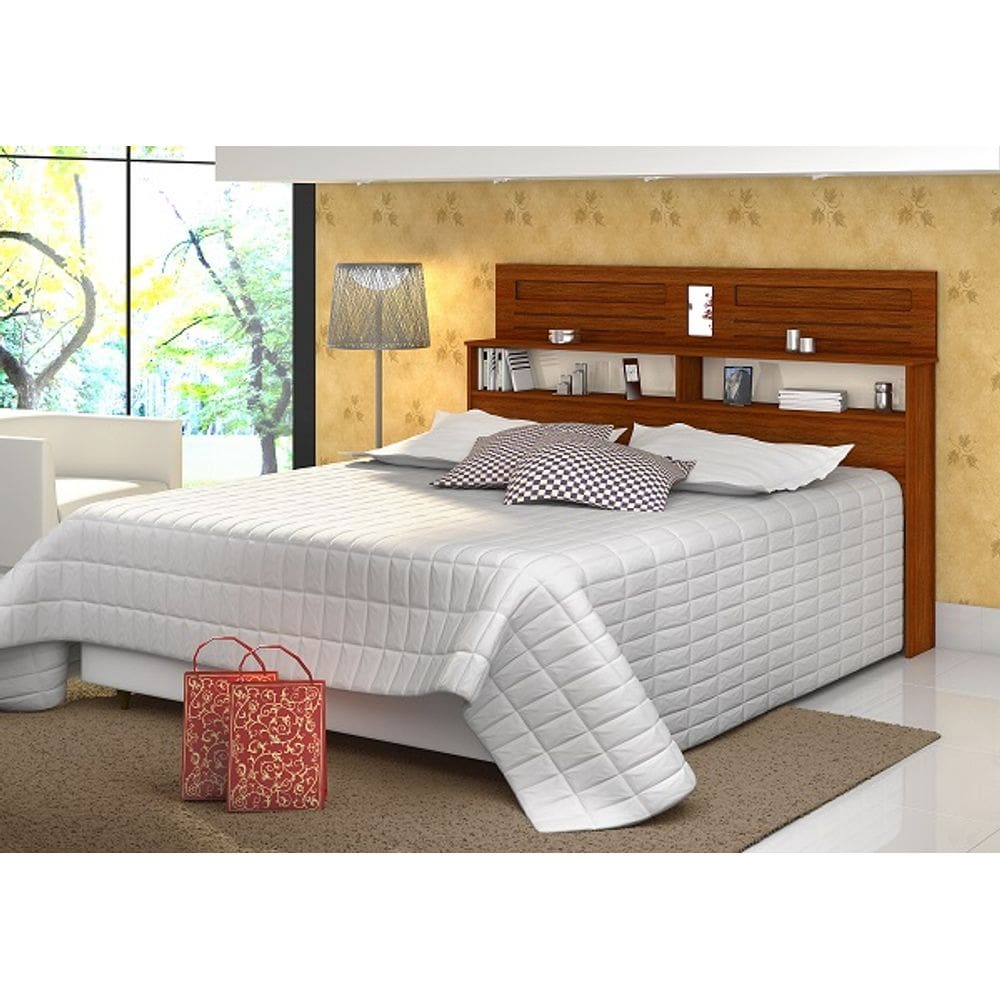 Cabeceira Florença Casal 1.60 Cinamomo/Off White – Vitamov