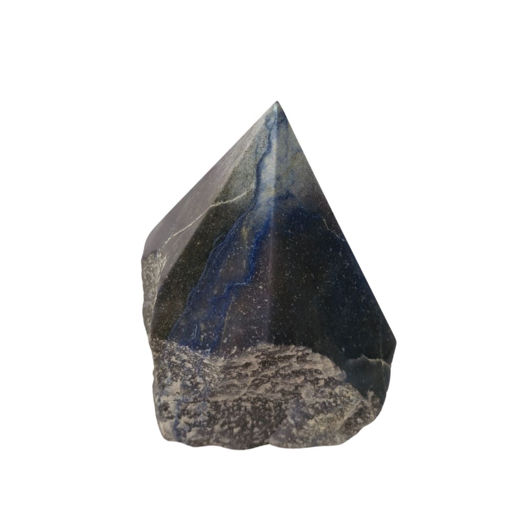 Pedra Ponta Geradora Energia Aventurina Azul 900 g a 1 kg