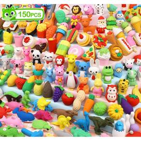 Quebra-cabeça 3D Animal Erasers HINZER 150 Pack para crianças em sala de aula