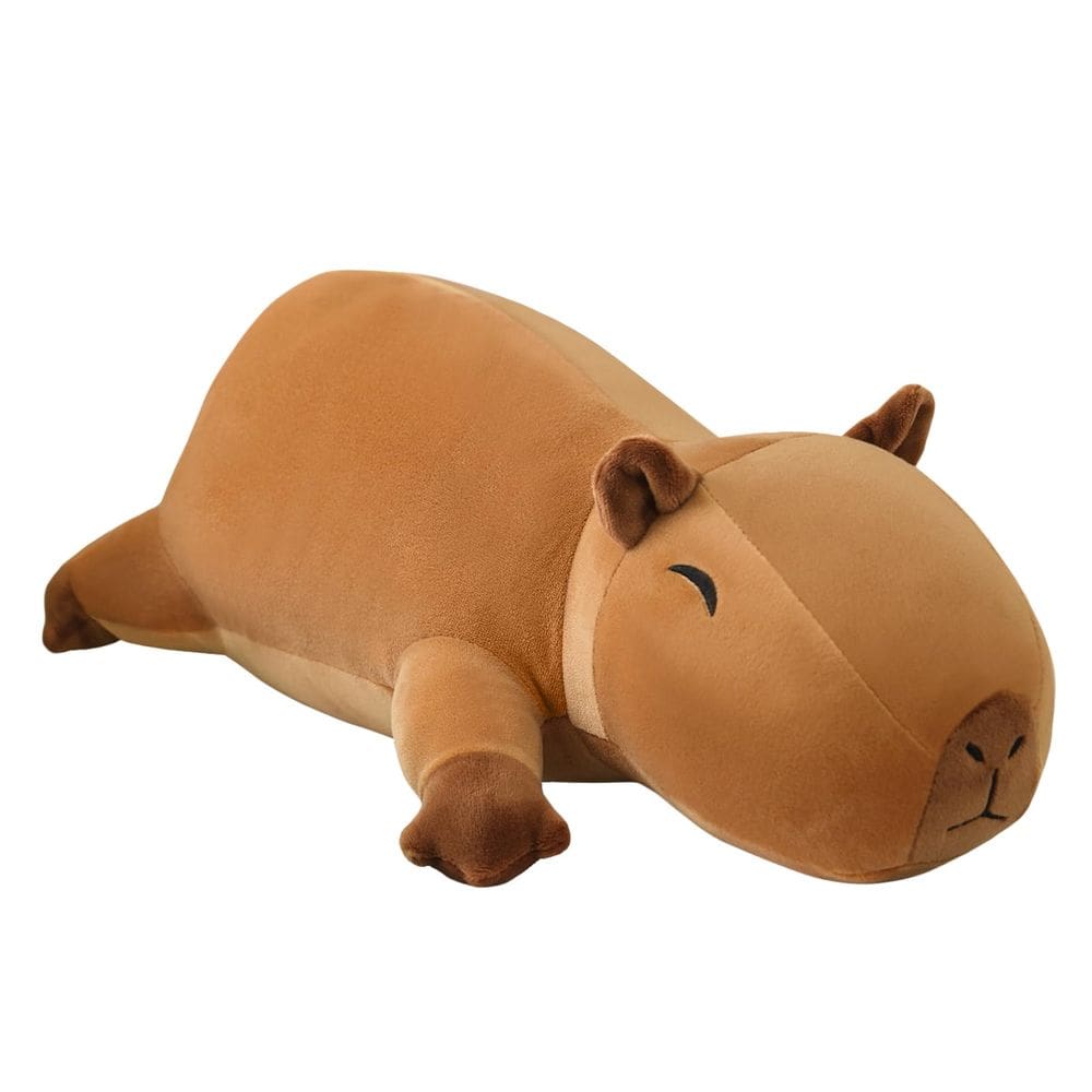 Bicho de pelúcia Capivara Pesado SQEQE 25 cm 0,36 kg
