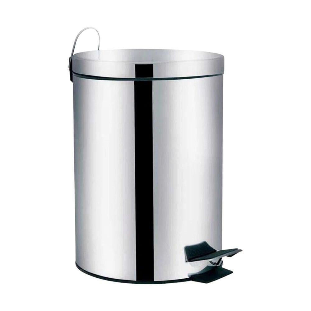 Lixeira Elegante Em Aço Inox Com Pedal E Balde Removível De 5l - Praticidade E Estilo Para Sua Cozinha!