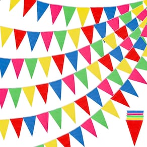 Bandeiras Pennant Banner RUBFAC 1020 pés 720 unidades multicoloridas