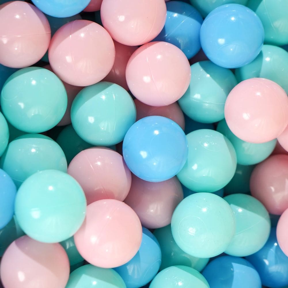 Ball Pit Balls Heopeis 100 para crianças e crianças pequenas com bolsa de armazenamento