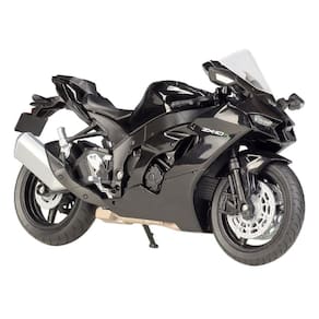 Motocicleta modelo 2021 Ninja ZX-10R em metal fundido em escala 1/12