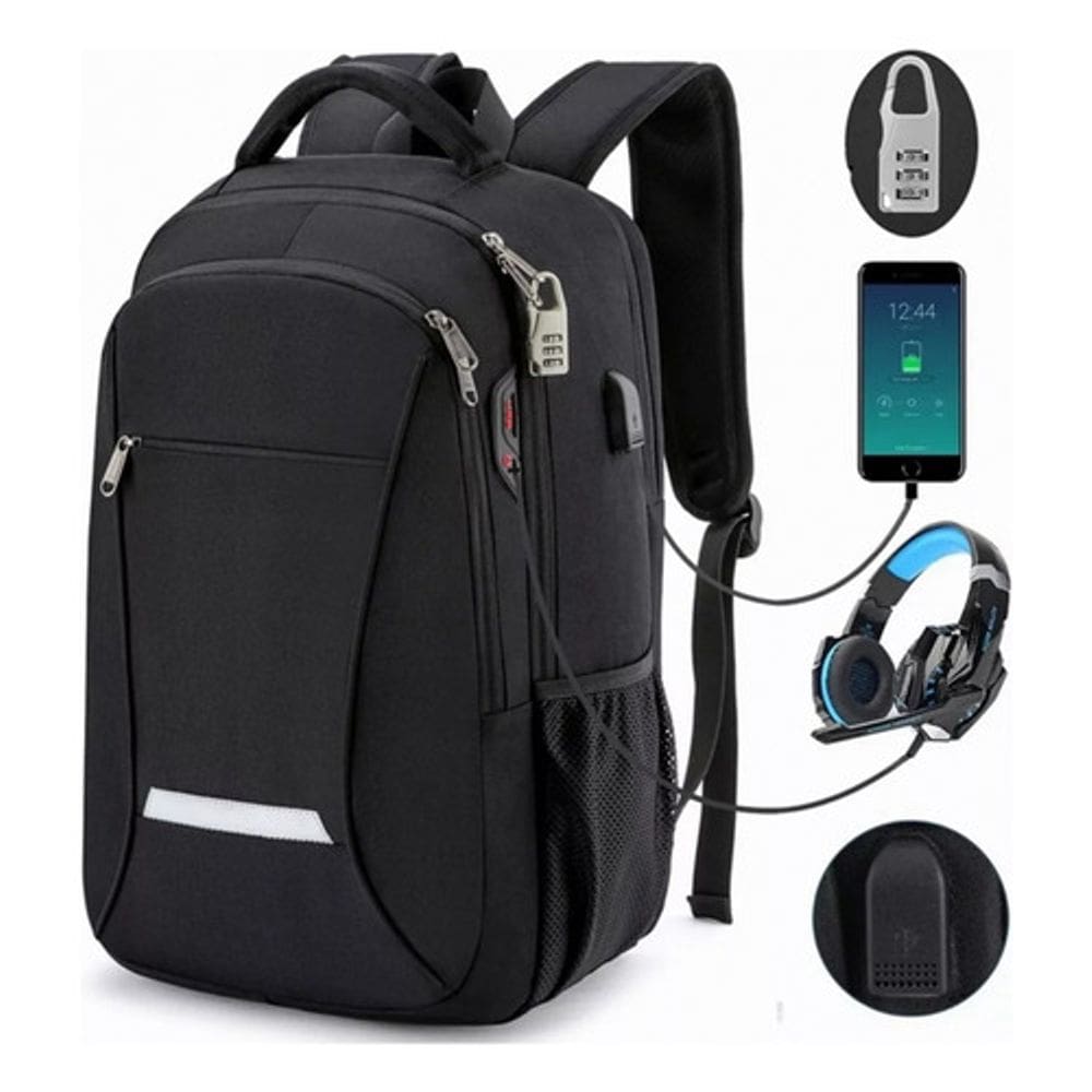 Mochila Antirroubo com senha