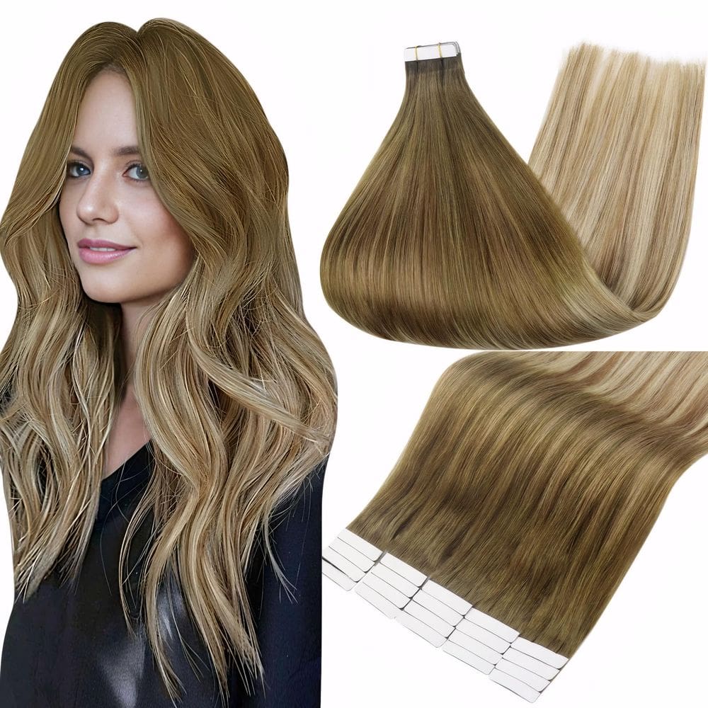 Fita sem costura Full Shine para extensões de cabelo humano